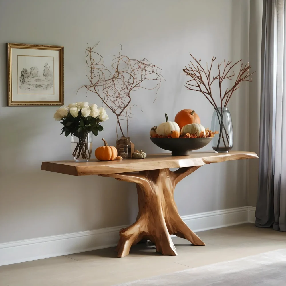 Artisan Entry Hall Table Space Saving Organizer